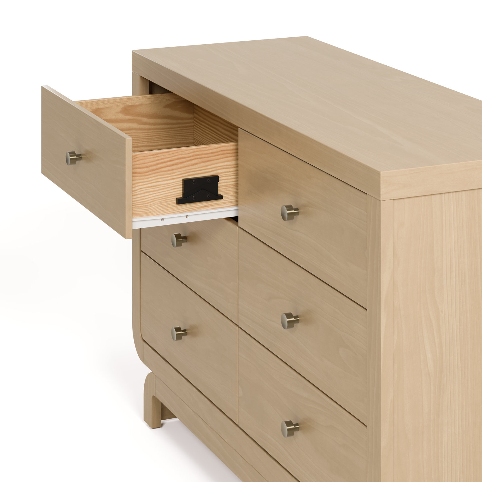 Santorini 2-Piece Nursery Furniture Set, Brown
