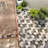 11.8" x 10.2" Hexagon Recycled Glass Floor & Wall Mosaic Tile-125125690