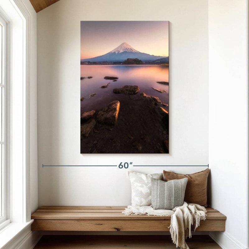 Aime Mount Fuji Sunrise I, 48" H x 32" W