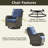 5 - Person Patio Conversation Set with Cushions-1184663757-1184663763