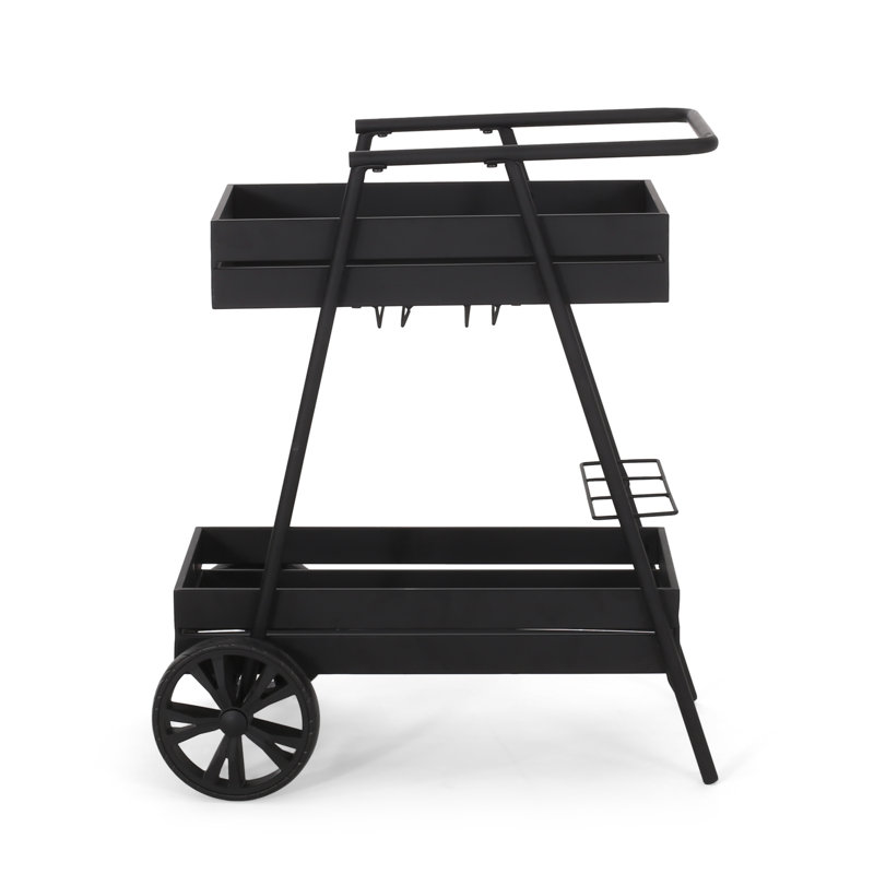 Chariot-bar d'extérieur en métal Neta