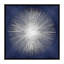 «Silver Sunburst On Blue I» par Abby Young - impression d'art graphique-53128016-49900202