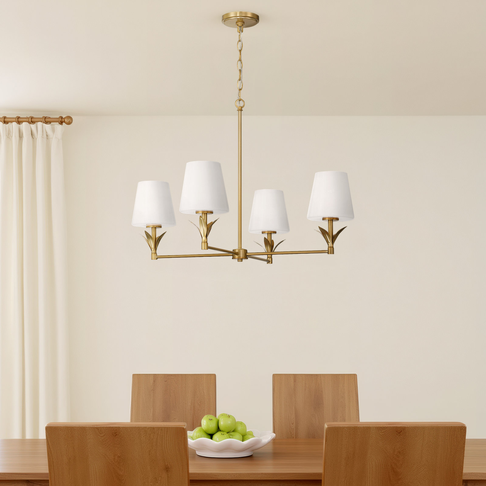Mara 4-Light Dimmable Chandelier