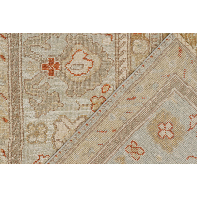 Modern Classics Handmade Kilim Silk Floral Area Rug, Rectangle 6' x 9'