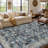 Oriental Machine Washable Rug Non-Slip Area Rug Vintage Design Rug Durable Floor Carpet Easy-Cleaning Rug-1769277398