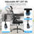 Ergonomic Office  Chair with Headrest, High Back Mesh Desk Chair, Adjustable Lumbar Support, Swivel Rolling Chair with Armrests for Home Office-1770113283-1770113292