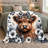 1pc Highland Cow Blanket, Cute Farm Animal Fluffy Flannel Throw, Soft Cozy Lightweight Blanket for Sofa Bed Couch Living Room Dorm Office Travel Decor, All-Season Warm Gift-135920883