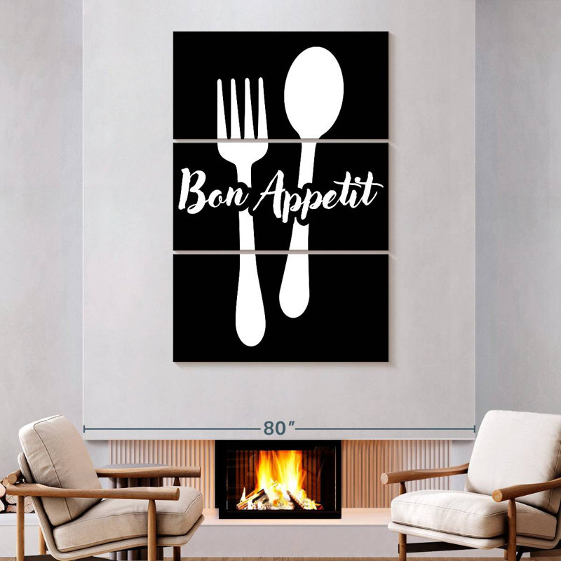 Tergel Bon Appetit Cutlery, 74" H x 48" W
