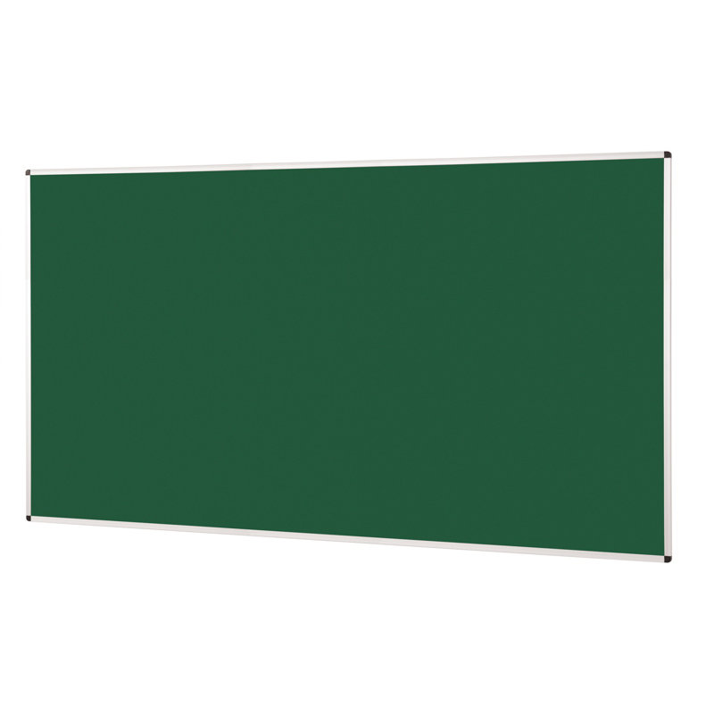 Wall Mounted Bulletin Board, 60 cm H x 90 cm W, Green