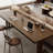 Nut-brown Rectangular Solid Wood writing desk-117986754