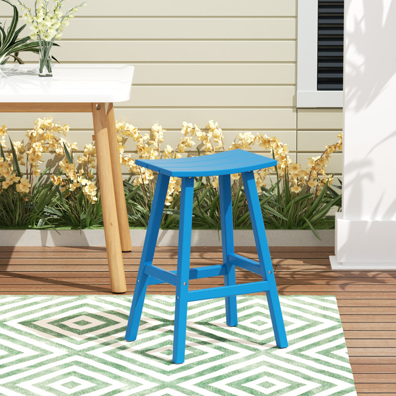 Tabouret de bar Laguna, Tabouret de bar (siège d'une hauteur de 29 po), Bleu pacifique