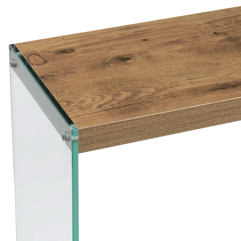 Console de 42 po Allegonda, Bois de grange