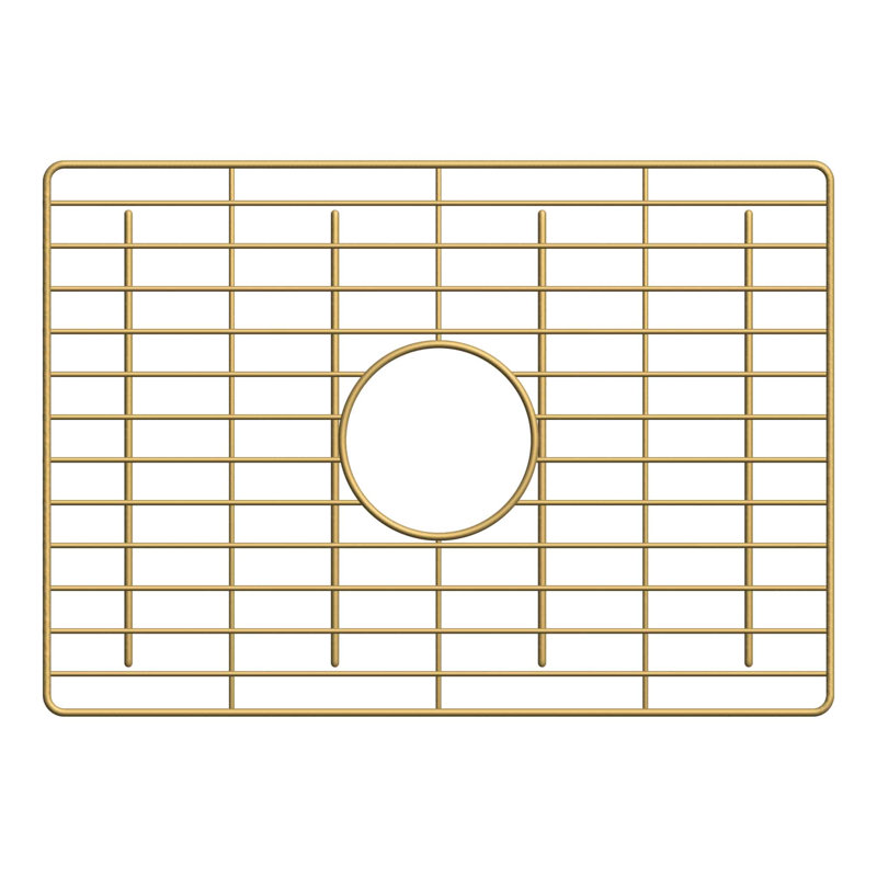 18.5"x13" Bottom Grid in Champagne Bronze PVD, Champagne Bronze PVD