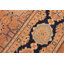 Tapis oriental rose en laine noué à la main 6 pi x 9 pi 3 po Baccio