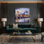 Art mural sur toile, villes, Londres, Royaume-Uni-516095419