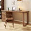 78.74" Chestnut Rectangular Solid Wood with 3 drawers desk-109264365-109264368