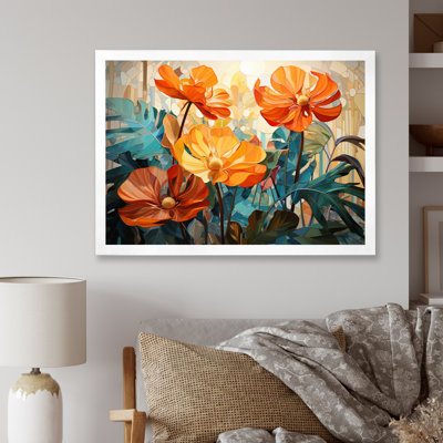 Tropical tropical et feuillage vert II sur toile