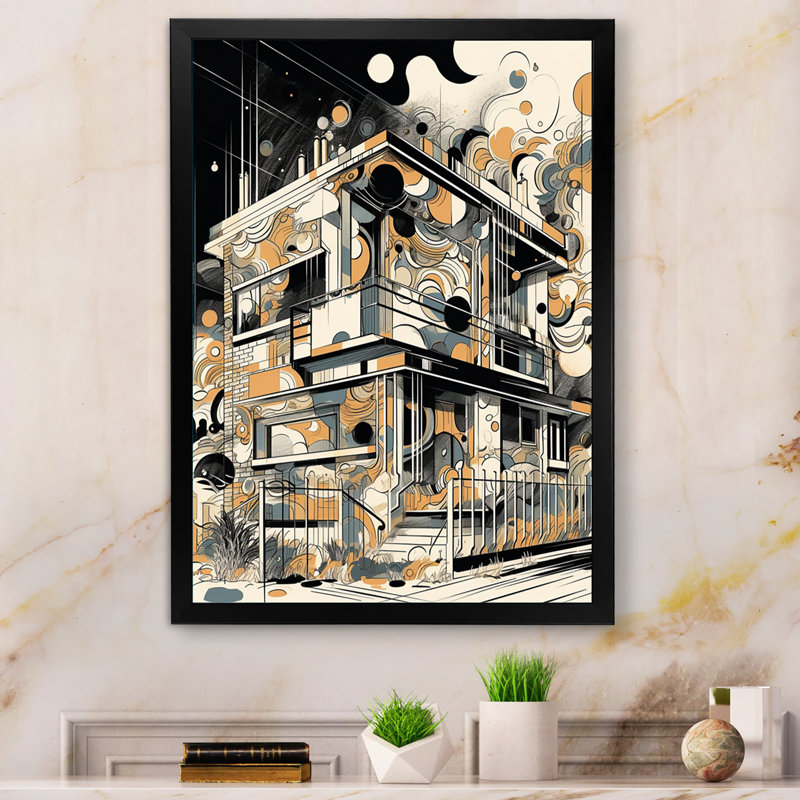 Art mural sur toile noir et gris, Cadre photo noir, H 20 po x l 12 po x P 1 po