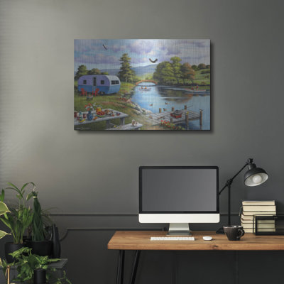 " Fishing On The River " by John Zaccheo