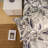 Polyester Sateen Floral Flat Sheet-613596833