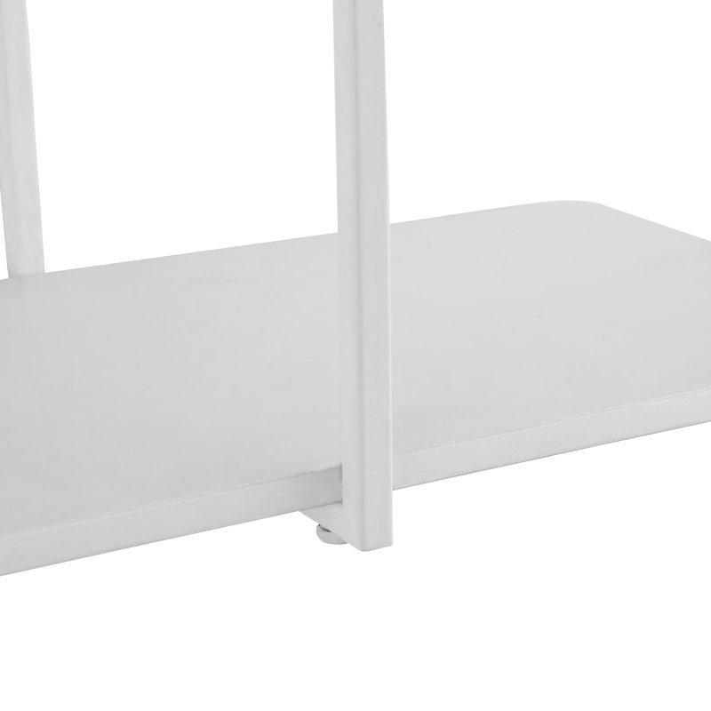 Tablette flottante en métal 3 pièces Anthe, Blanc
