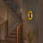 17.7" 2-Light Vintage Wall Sconce Brushed Antique Brass Oval Metal Layered Design Up Down Light Bathroom Hallway UL Listed
