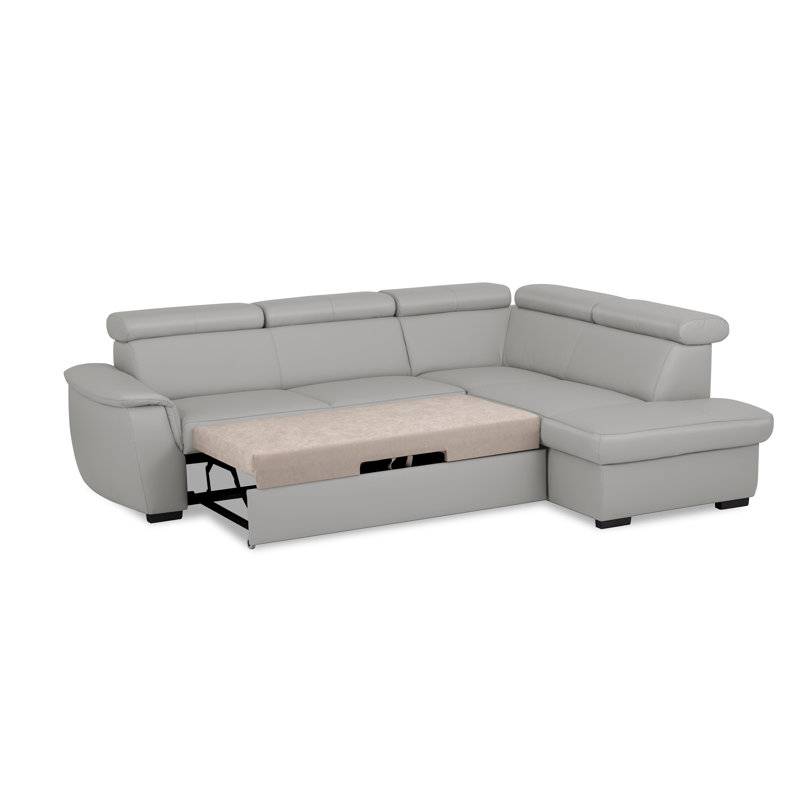 4 Seater Sectional, Right Hand Facing, Platinum