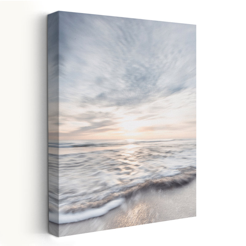 Ondulations de lumière - coquillages côtiers et corail, photographie de paysage marin, H 24 po x l 16 po