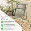 Settera Pair of Garden Sun Lounge Deck Chairs - Classic Set for Modern Patio-229614094