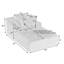 Chaise longue rembourrée-2065680633