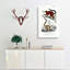 Lemur Illustrations by Charles D Orbigny - Wrapped Canvas-55365827