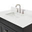 Meuble-lavabo sur pied simple 42 po avec plateau en quartz Hamlet-94003706