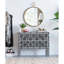 Miroir mural 26 "x 32" avec cadre en métal doré, miroir décoratif pour le salon, le vestibule, le bureau