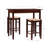 Tenney 2 - Person Four Leg Dining Set