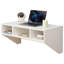Bureau d'ordinateur Basicwise avec tablettes de rangement Table d'ordinateur portable flottante Basic Office-913270561