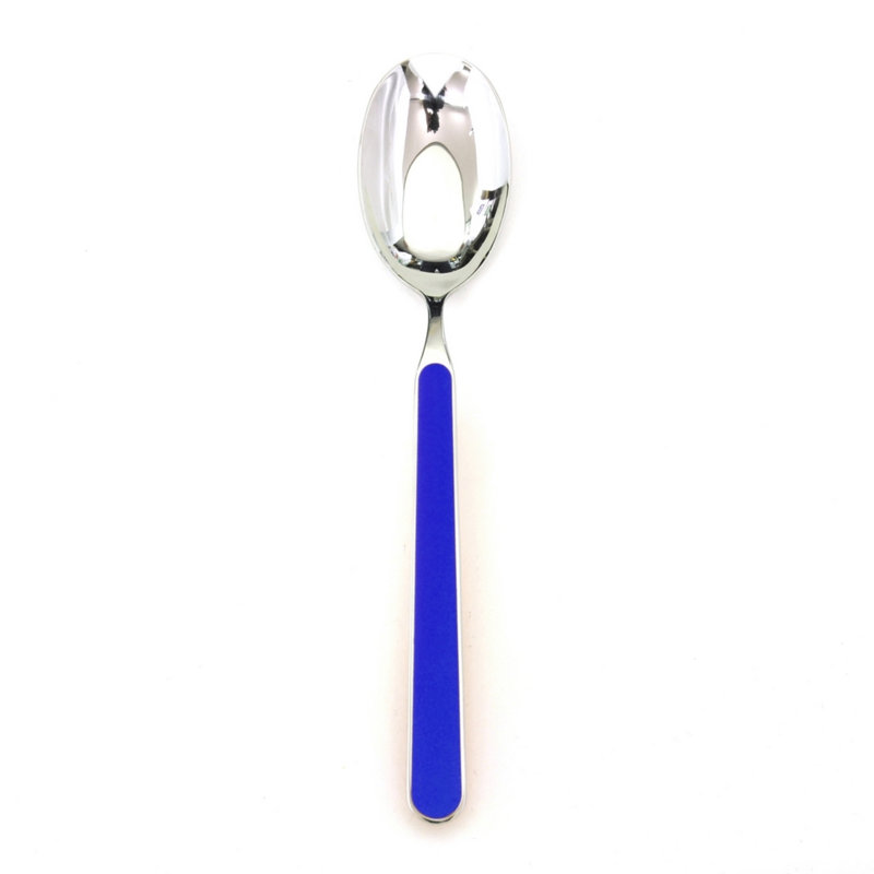 Fantasia Salad Serving Spoon - 12 Piece, Electric Blue