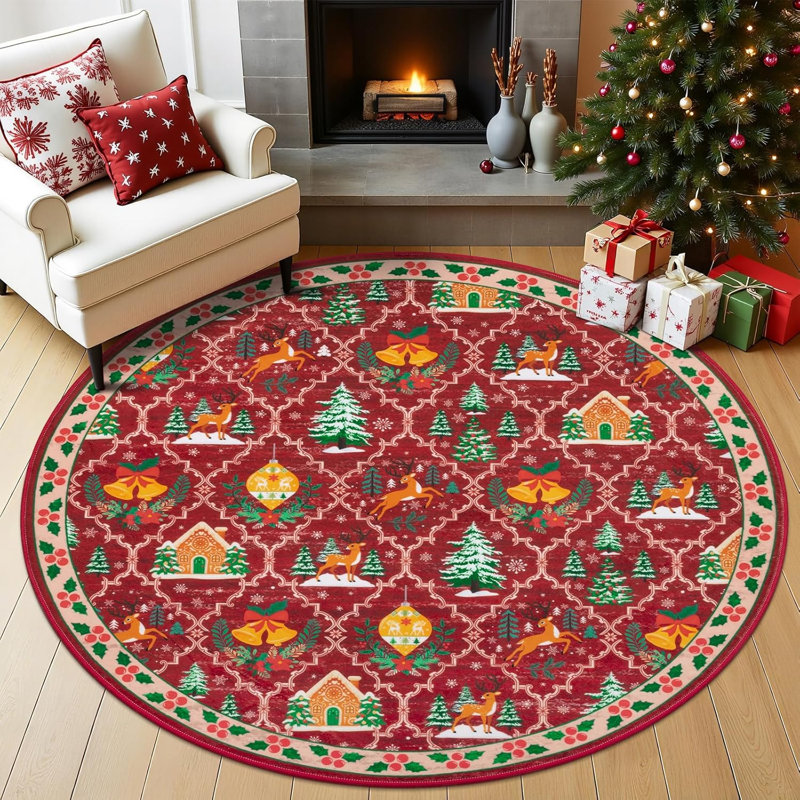 Tapis de Noël, Rond 4 pi