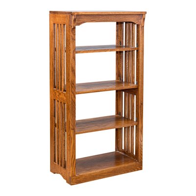 Solid Wood Standard Bookcase -  Red Barrel StudioÂ®, 087981CD26DB4FC680D07F73FE1ECDFE