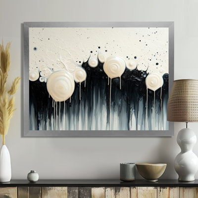 «Black White Wave», volcanique rythmique, art mural