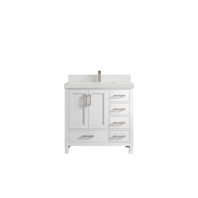 Malibu 36" Single Bathroom Vanity Set