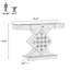 39.37'' Glass Console Table
