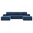 Luxurious Modular Sectional Sofa For Versatile Living Spaces, Enhancing Comfort And Style-739936024