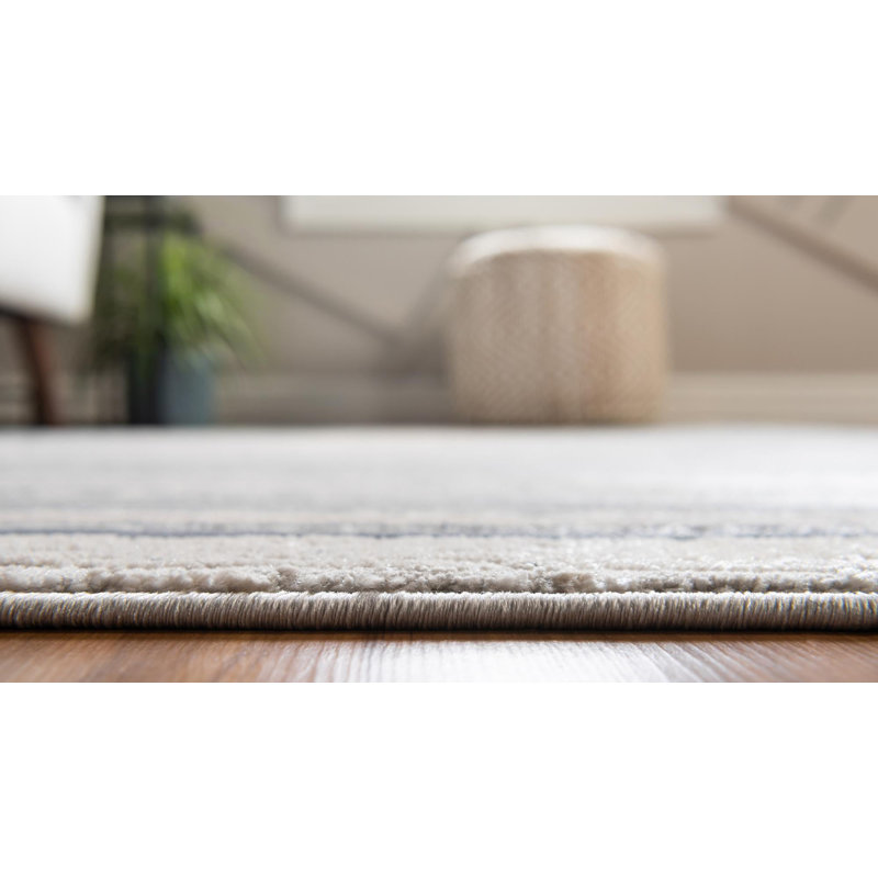 Geometric Indoor Rug, Runner 2'7" x 10'