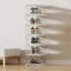 6 Pair Stackable Shoe Rack