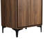 Armoire de meuble-lavabo 24 po avec 2 portes. Bois d'ingénierie, résistant, facile à nettoyer et à entretenir. American Style, brun, meuble-lavabo simple 22,81 po x 17,62 po x 32,43 po, sans lavabo supérieur-585563314