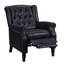 Donaldson 78cm Wide Faux Leather Wingback/Recliner Chair-2017588663