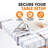 Set of 12 Heavy-Duty Stainless Steel Tablecloth Clips