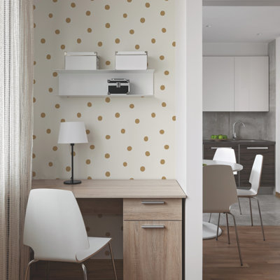 Peel & Stick Polka Dots Roll