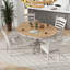 Ensemble de table de salle à manger extensible 5 pièces Trexm-2128266067