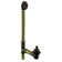 22-1/2" 20 ga. Fully Finished Brass Pull & Close Bathtub Leg Drain Assembly with No-Hole Overflow
